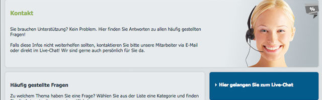 Deutscher Support bei bet-at-home