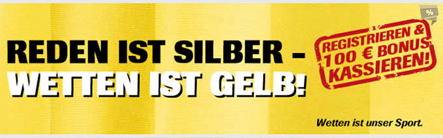 Anmelden und bis zu 100€ Bonus sichern!