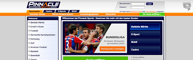 Großes Wettangebot in rund 20 Sportarten