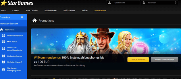 Für jeden den passenden Bonus