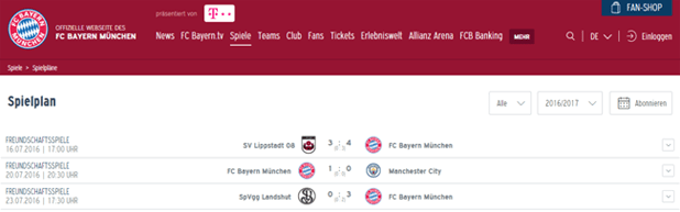 Bayern München Spielplan 2025
