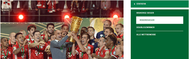 DFB-Pokal Rekordsieger